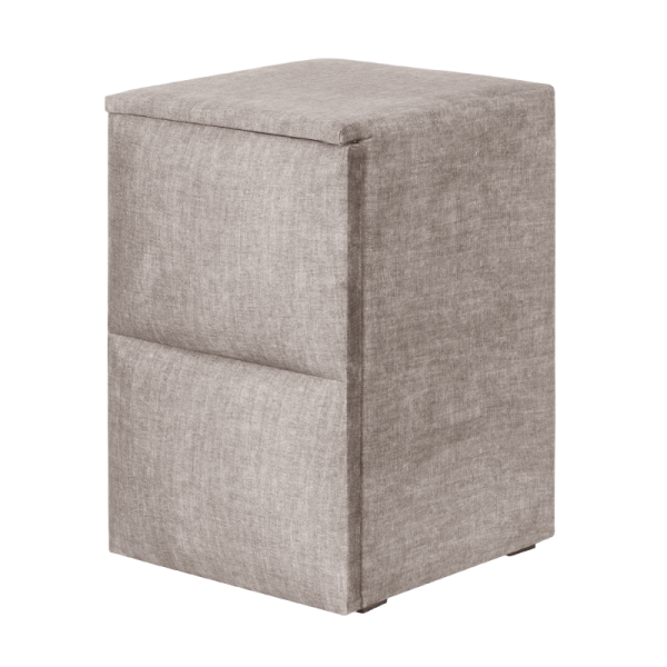 Нощно шкафче за спалня PUZZLE ляво - бежов 03