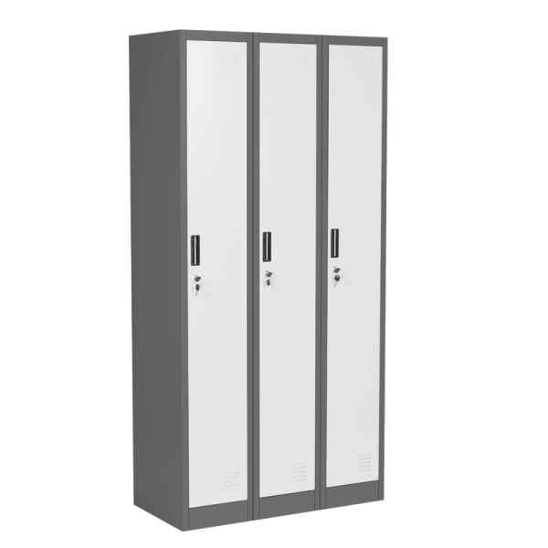 Метален шкаф Carmen CR-1242 J SAND - сив/графит