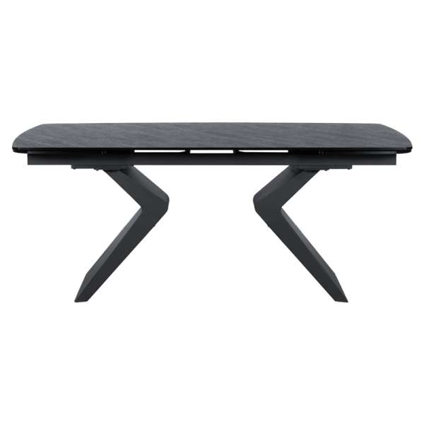Разтегателна трапезна маса MARIPA - черна