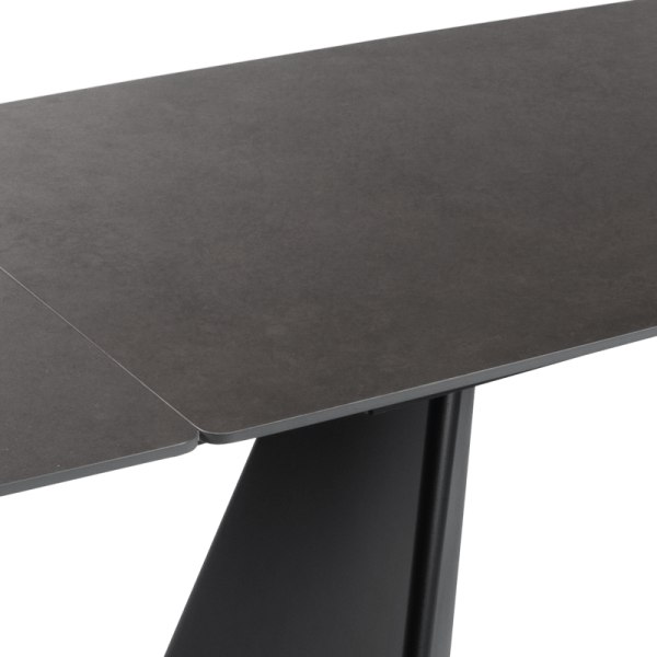 Разтегателна трапезна маса CARORA - черна