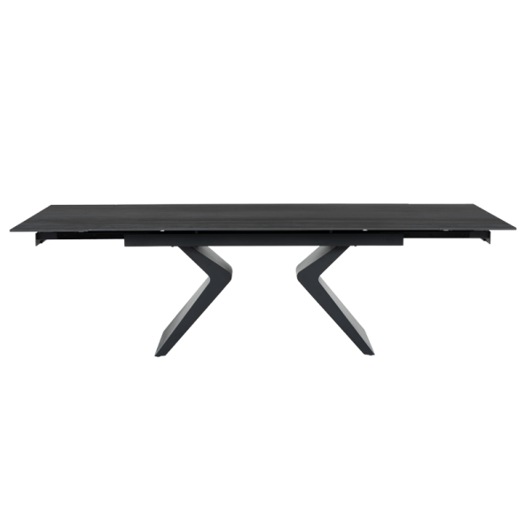 Разтегателна трапезна маса GUAMA - черна