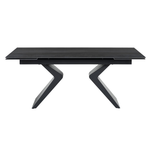 Разтегателна трапезна маса GUAMA - черна