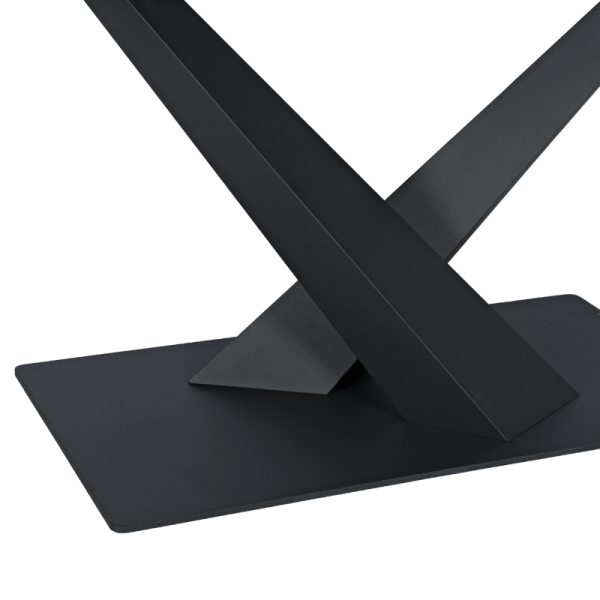 Разтегателна трапезна маса TINACO - черна