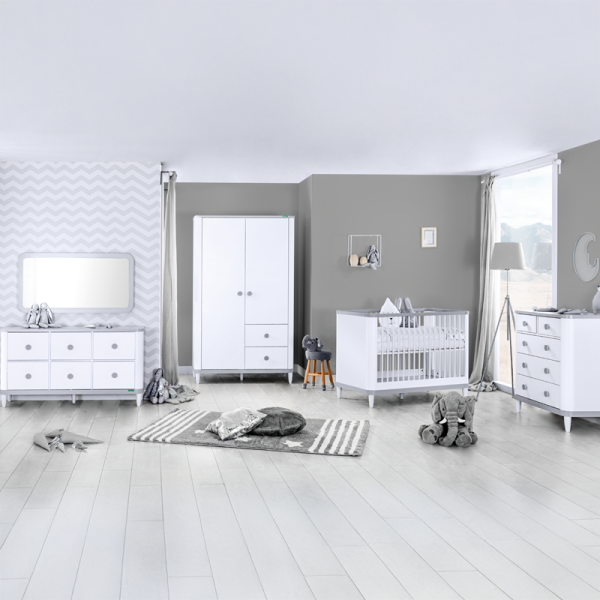 Двукрилен детски гардероб ADEN