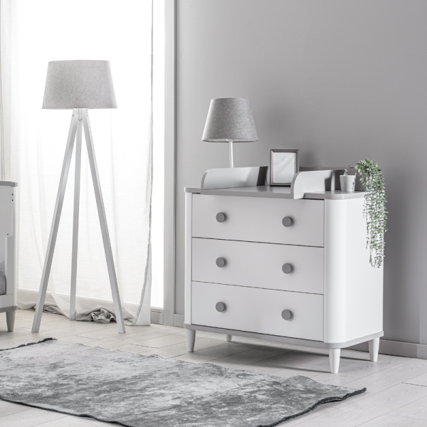 Скрин за дрехи с три чекмеджета ADEN