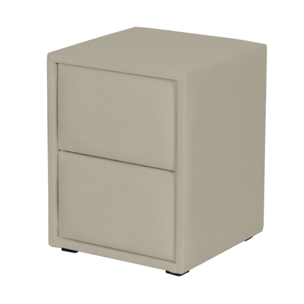 Нощно шкафче за спалня PIANO - бежов 02