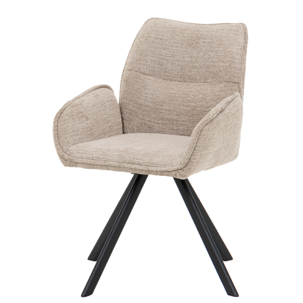 Трапезен стол ULSAN - бежов L64