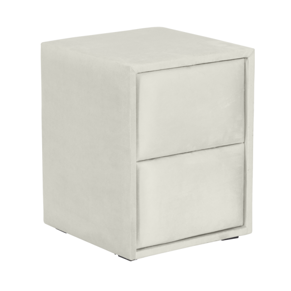 Нощно шкафче за спалня MONZA - крем B 01