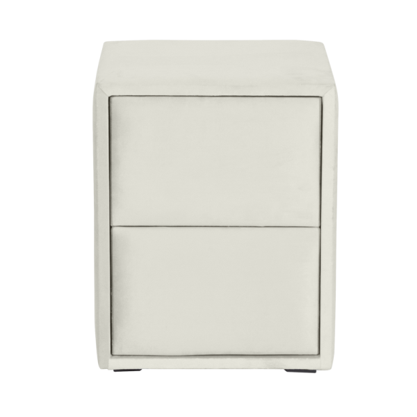 Нощно шкафче за спалня MONZA - крем B 01