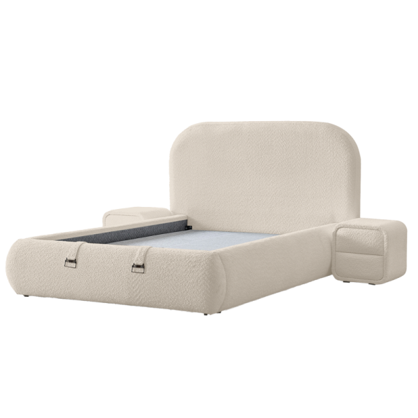 Тапицирана спалня с матрак FABER 120 х 200 - лате 06