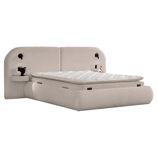 Тапицирана спалня с матрак ELYSIA 160 х 200