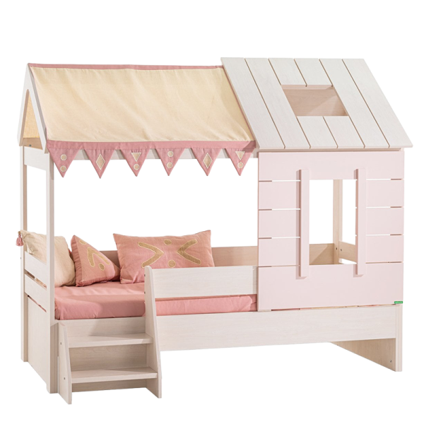 Детско легло къща PINK HOUSE - 90 х 200