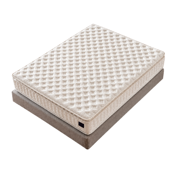 Тапицирана спалня с матрак DIMMAX 160 х 200 - крем 03