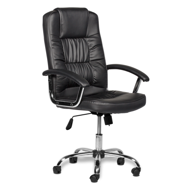 Президентски офис стол Carmen 6081 - черен