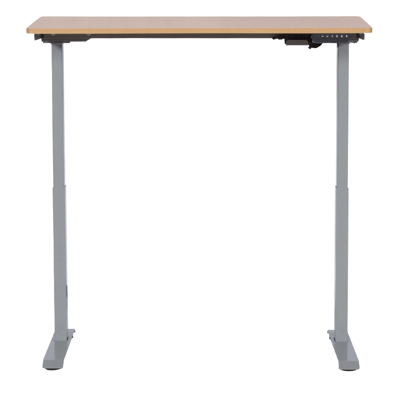 Ергономично бюро с регулиране на височината Carmen CR-119 - бук-сив