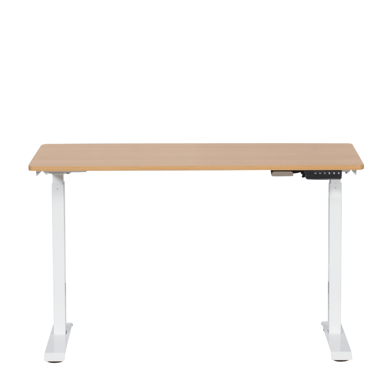 Ергономично бюро с регулиране на височината Carmen CR-119 - бук-бял