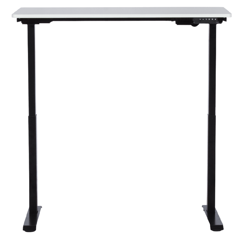 Ергономично бюро с регулиране на височината Carmen CR-119 - бял-черен