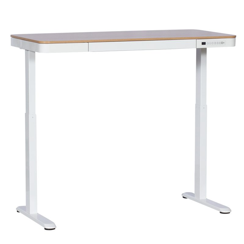 Ергономично регулируемо бюро Carmen CR-118 E - бук-бял