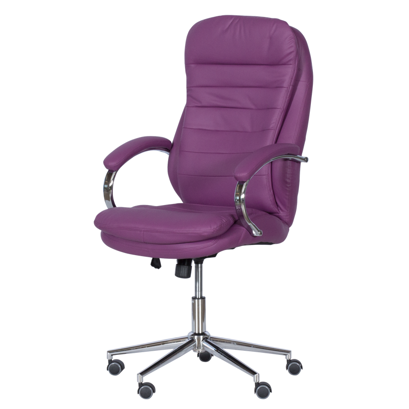 Президентски офис стол Carmen 6113-1 - лилав