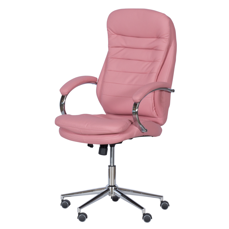 Президентски офис стол Carmen 6113-1 - розов