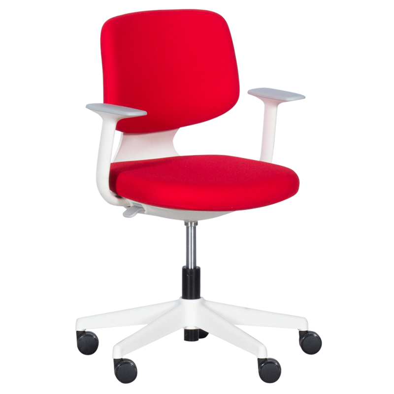 Работен стол Carmen 6218 - червен