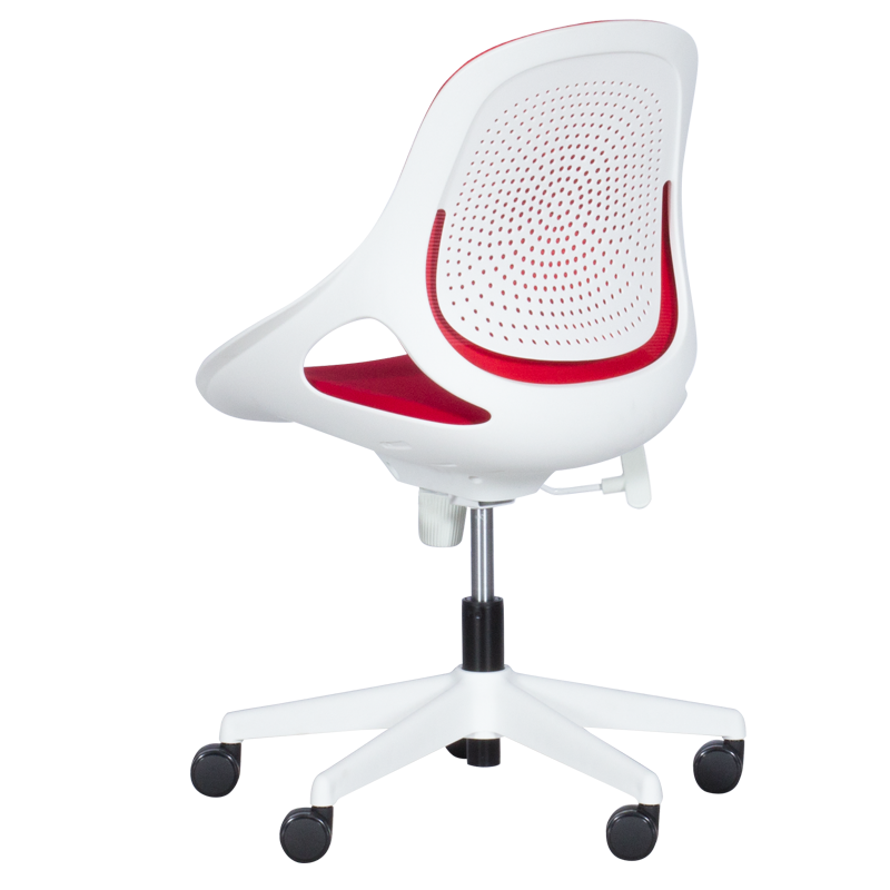 Работен стол Carmen 6219 - червен