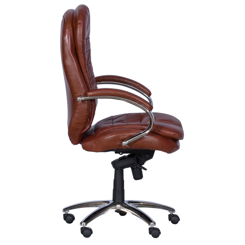 Президентски офис стол Carmen 8113-1 - искрящо кафяв