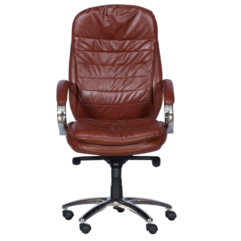 Президентски офис стол Carmen 8113-1 - искрящо кафяв