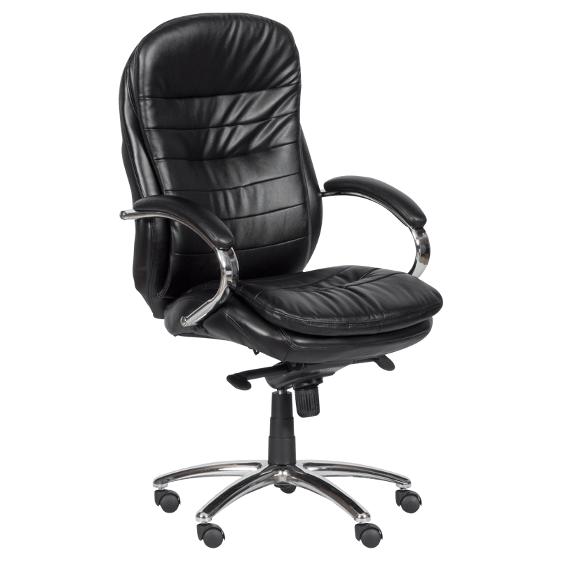 Президентски офис стол Carmen 6114 - черен