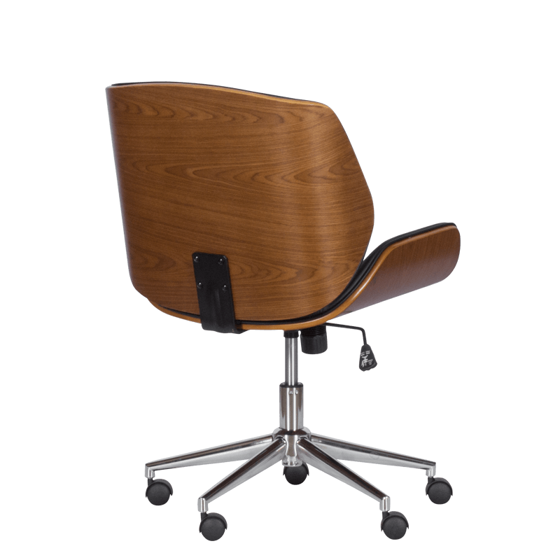 Президентски офис стол Carmen 6405 - орех-черен