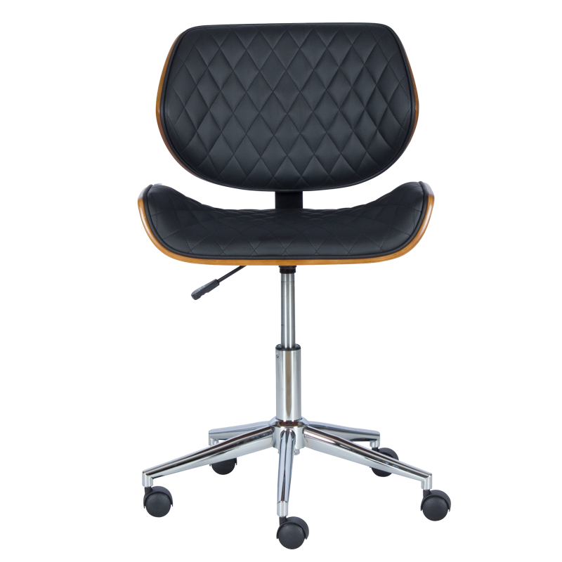 Президентски офис стол Carmen 6410 - орех - черен