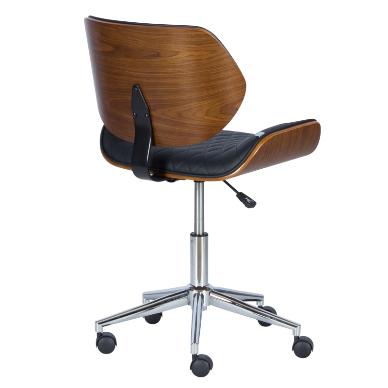 Президентски офис стол Carmen 6410 - орех - черен