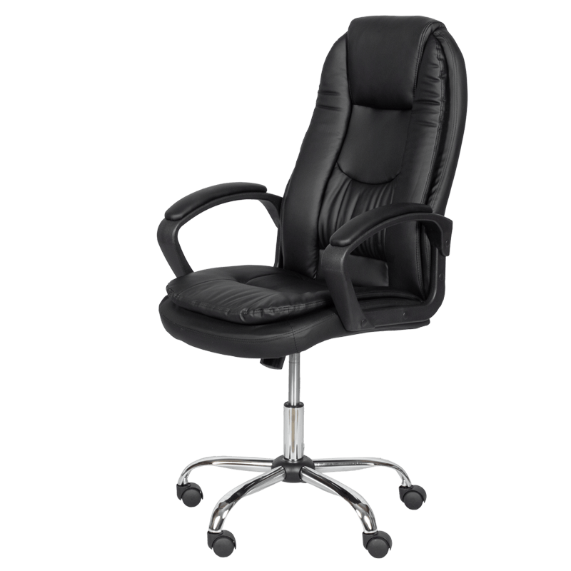 Президентски офис стол Carmen 6682-1 LUX - черен