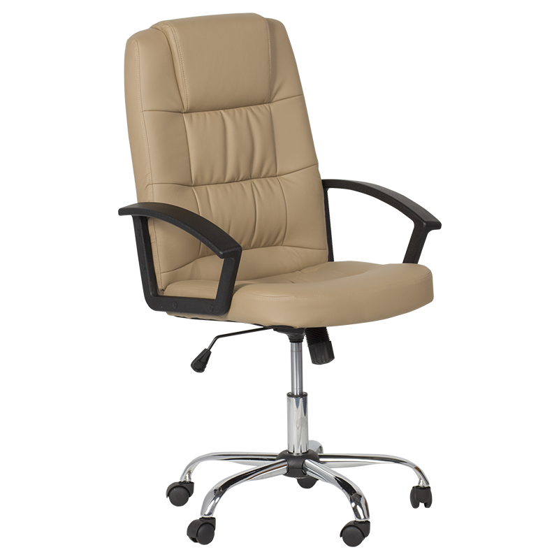 Президентски офис стол Carmen 6076 - бежов