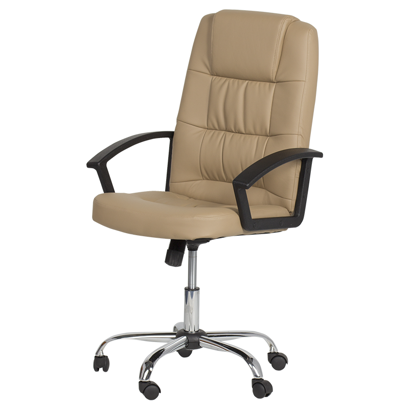 Президентски офис стол Carmen 6076 - бежов