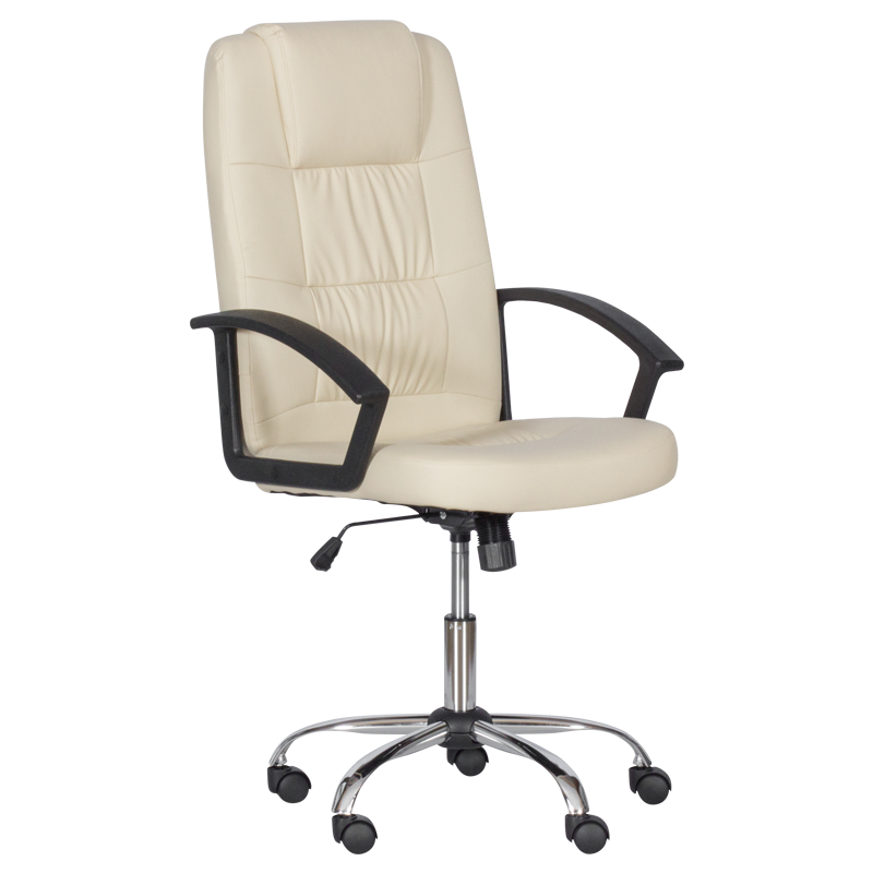 Президентски офис стол Carmen 6076 - крем