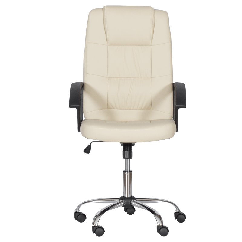 Президентски офис стол Carmen 6076 - крем