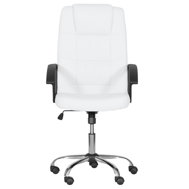 Президентски офис стол Carmen 6076 - бял