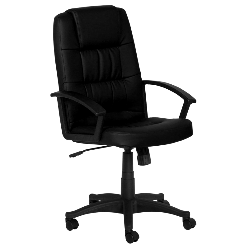 Президентски офис стол Carmen 6078 - черен