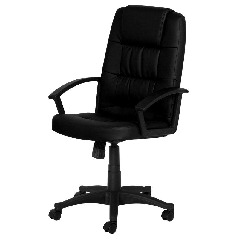 Президентски офис стол Carmen 6078 - черен