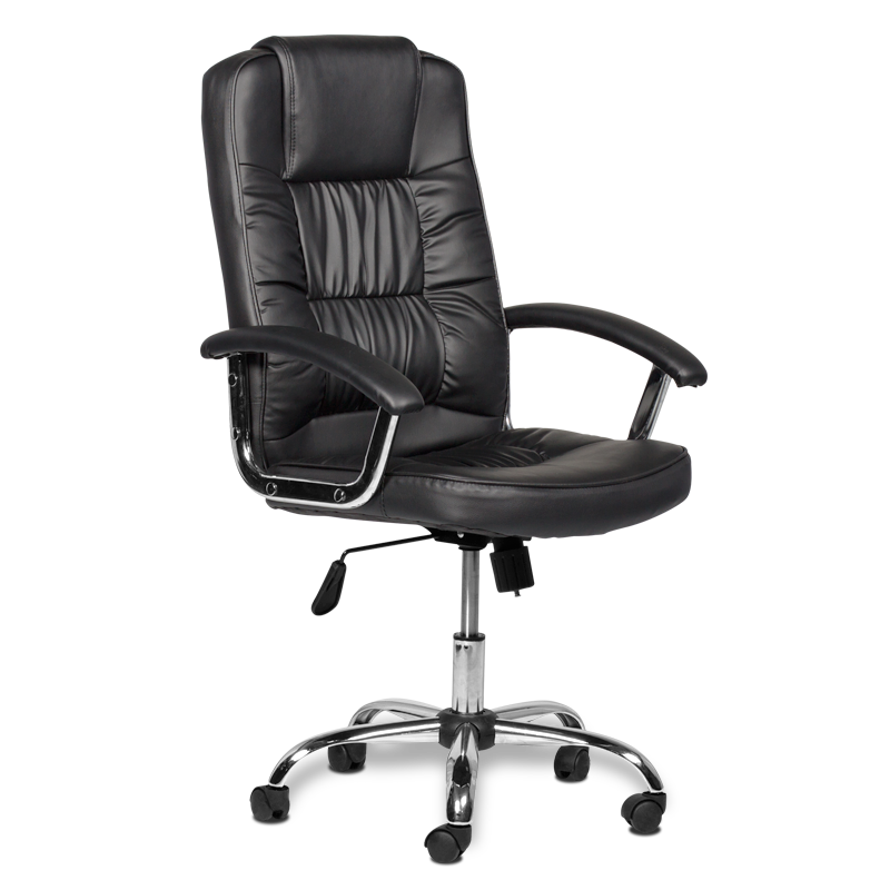 Президентски офис стол Carmen 6081 - черен