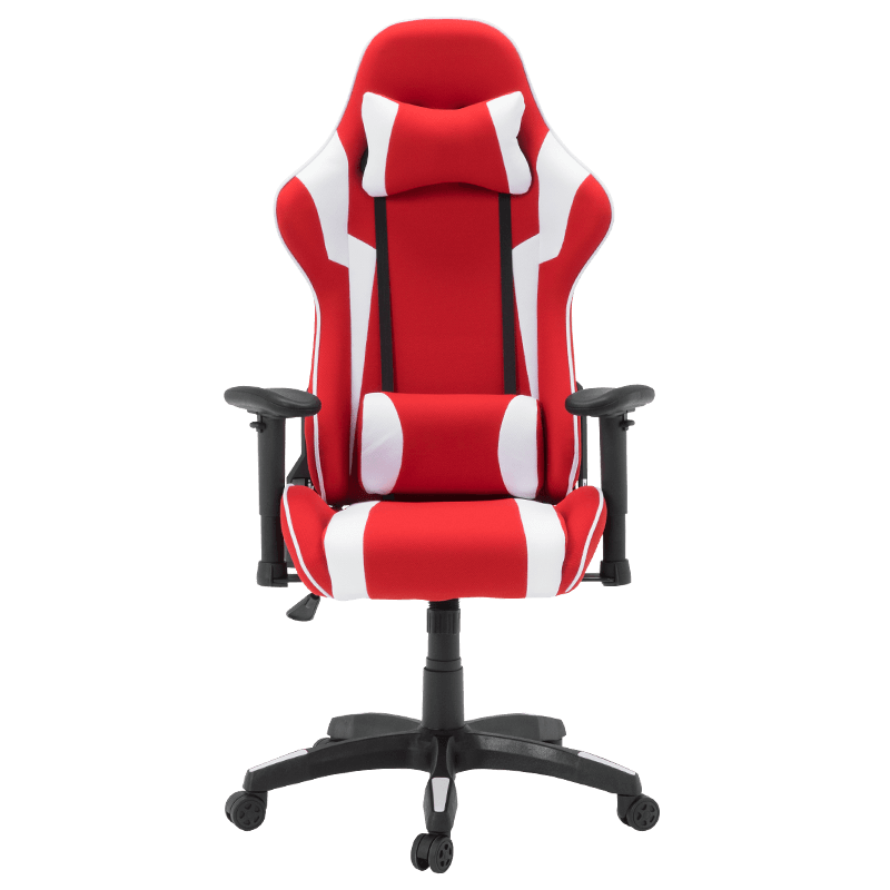 Геймърски стол Carmen 6312 - бял - червен