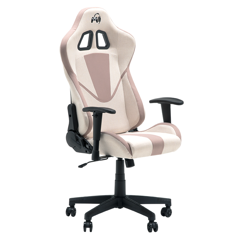 Геймърски стол Carmen 6313 - крем-розов