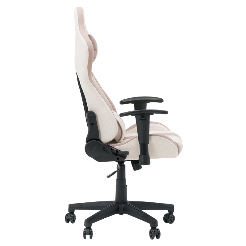 Геймърски стол Carmen 6313 - крем-розов