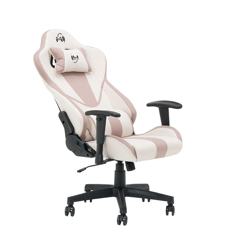 Геймърски стол Carmen 6313 - крем-розов