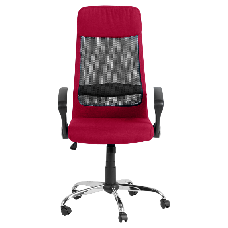 Президентски офис стол Carmen 6183 - бургунди