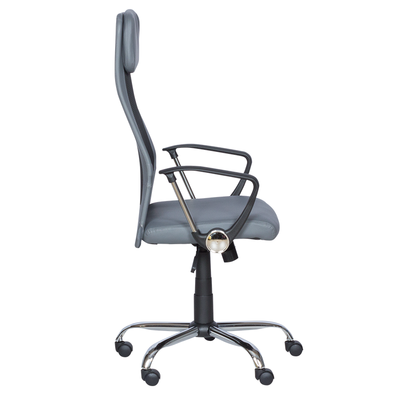 Президентски офис стол Carmen 6184 M - сив