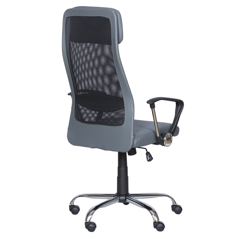 Президентски офис стол Carmen 6184 M - сив