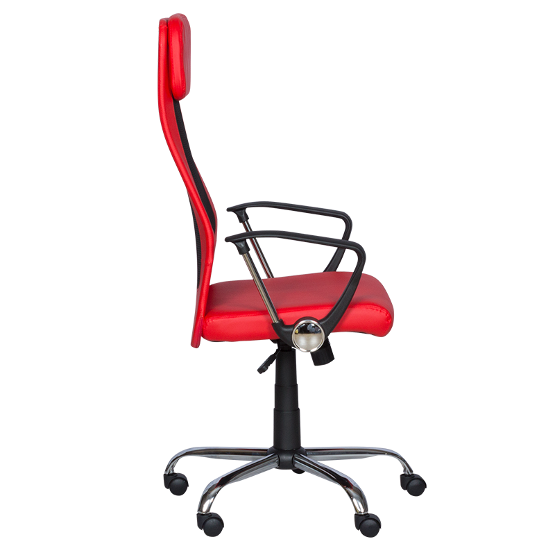 Президентски офис стол Carmen 6184 M - червен