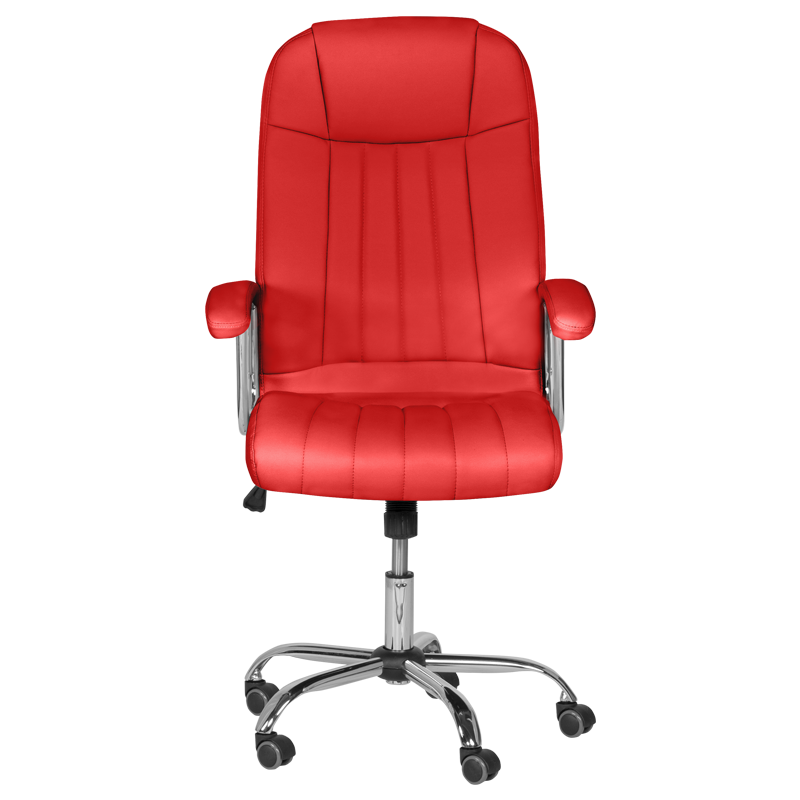 Президентски офис стол Carmen 6181 - червен